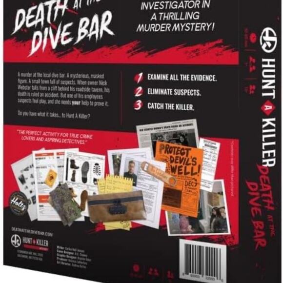 Hunt A Killer: Death At The Dive Bar Murder Mystery Game - Picture 4 of 8